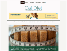 Tablet Screenshot of calidiet.com